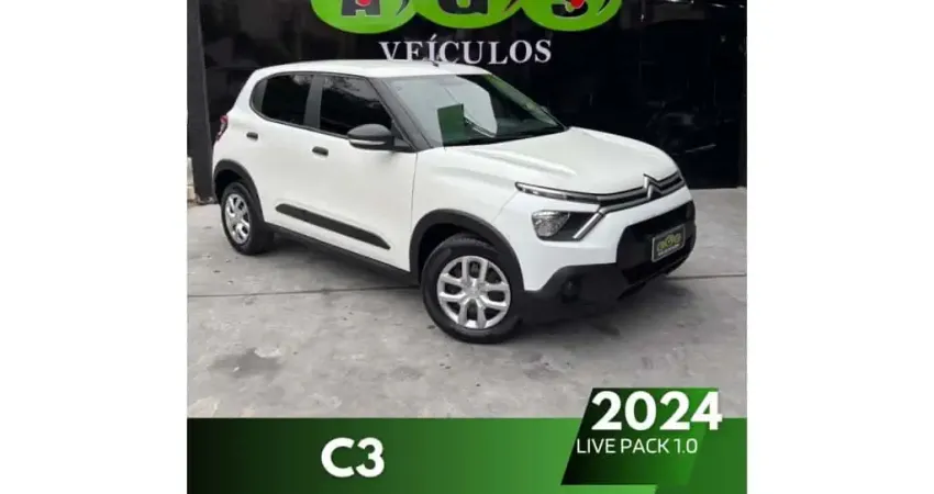 Citroen C3 2024 1.0 firefly flex live pack manual