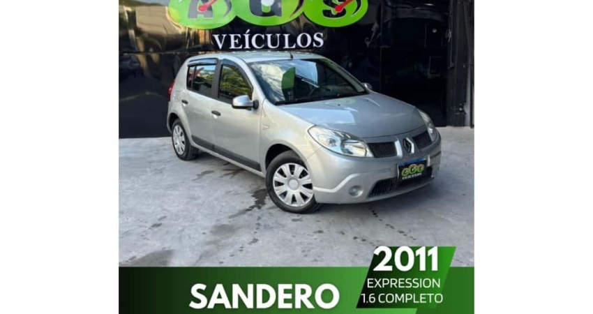 Renault Sandero 2011 1.6 expression 8v flex 4p manual