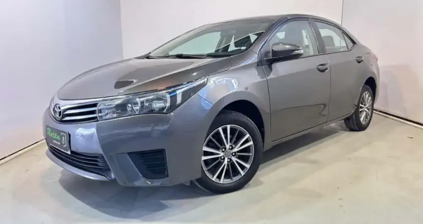 COROLLA GLI18 CVT 2017