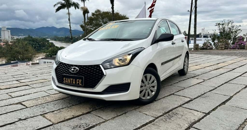 Hyundai HB20 1.0M UNIQUE - Branca - 2019/2019