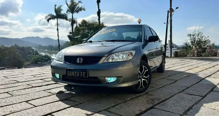 Honda Civic LXL - Cinza - 2005/2006