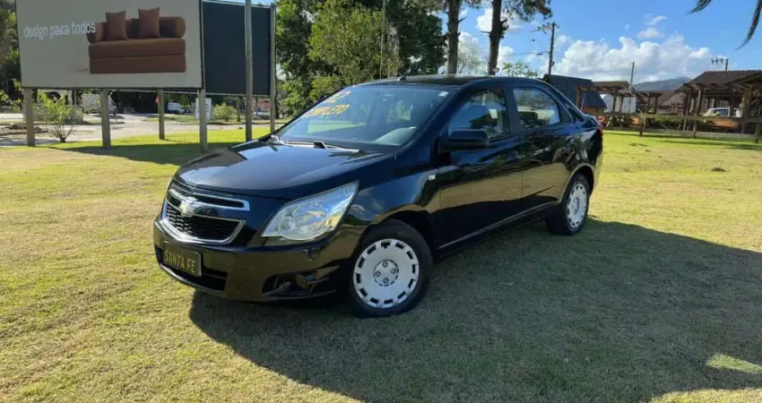 Chevrolet Cobalt 1.4 Lt - Preta - 2012/2012