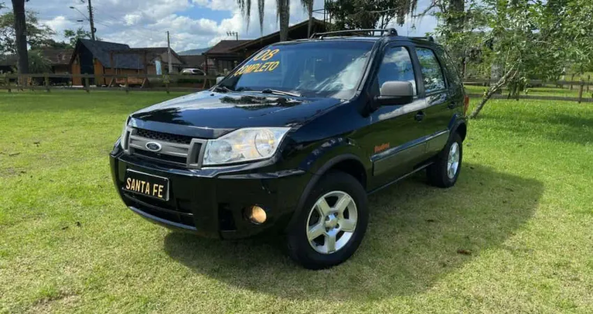 Ford EcoSport 1.6 XLT  - Preta - 2008/2008