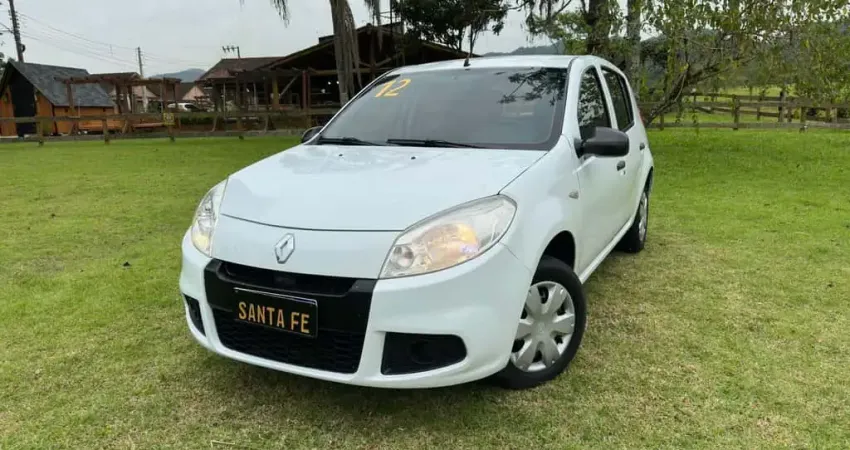 Renault Sandero AUT 1.0 16V - Branca - 2011/2012