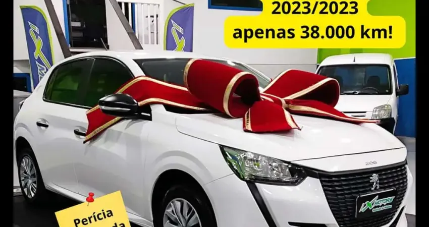 208 Like 2023,completo,apenas 38.000 km,revisado e periciado!