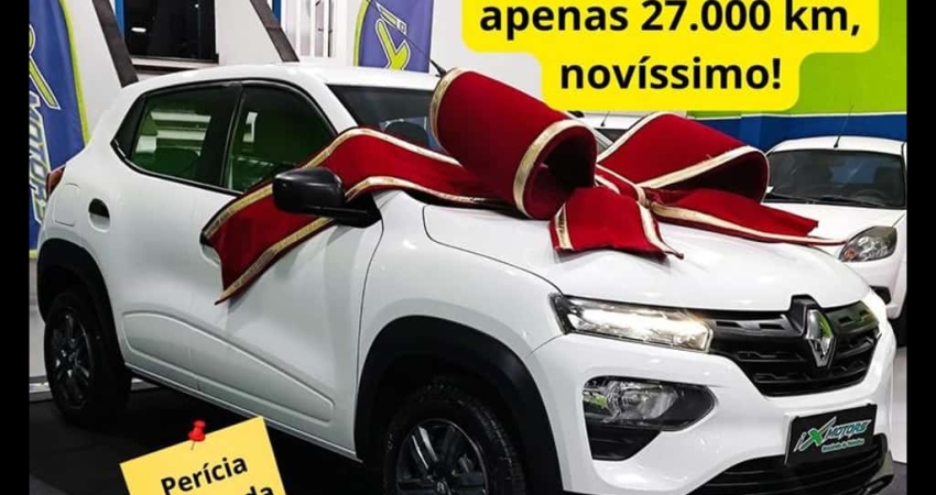 Kwid Zen 2023 completo,apenas 27.000 km,revisado e periciado,novíssimo!
