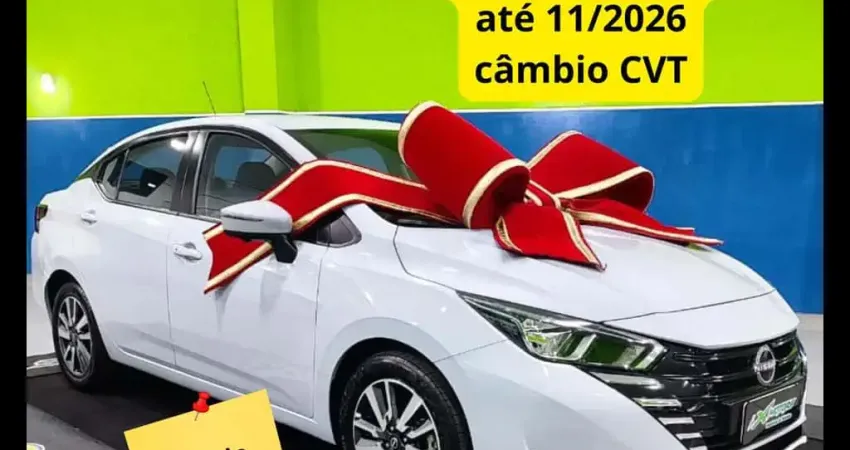 Versa  Advance CVT 2024 33.000 km, garantia de fábrica até 2026,novíssimo!