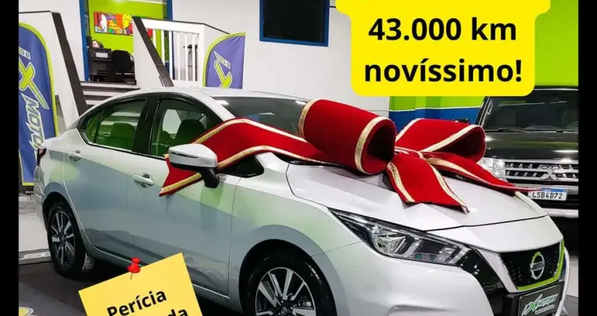 Versa Advance CVT 2022, completo,4 pneus novos,43.000 km,novíssimo!