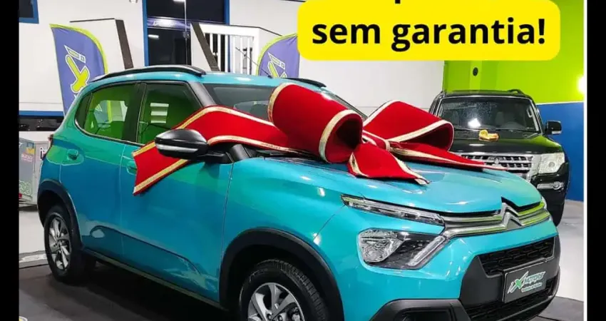 C3 FEEL 1.0 2023 completo,multimídia 10",rodas de liga leve,novíssimo!