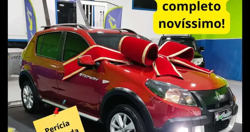 Sandero Stepway 1.6 8v 2014 completo,novíssimo,revisado e periciado!