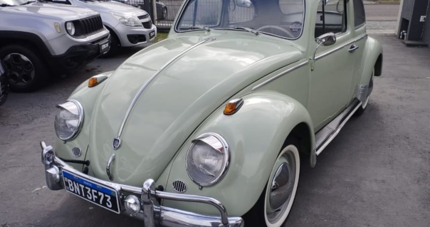 FUSCA 1963 PLACA PRETA - Raridade