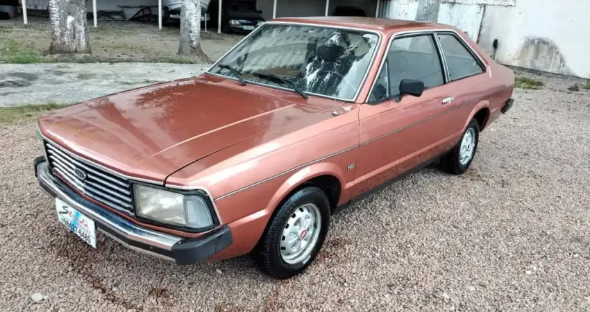 FORD CORCEL II 1.6 LUXO 8V GASOLINA 2P MANUAL