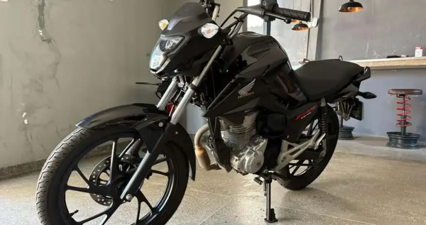 Honda Fan 160 2025 – Preta