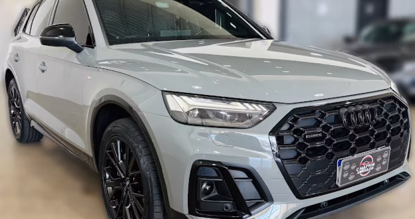 Q5 Black Sline 249CV - Revisada - Cor exclusiva Cinza - Pneus novos - Periciada - Revisada