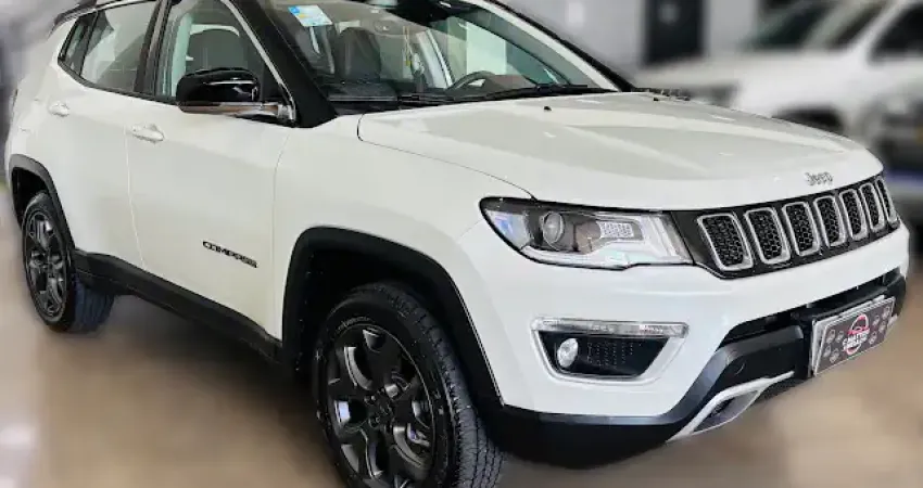 Jeep Compass Limited 2.0 4x4 Turbo - Teto solar Panoramico - Unica dona - Pneus Bridgestone - Apenas
