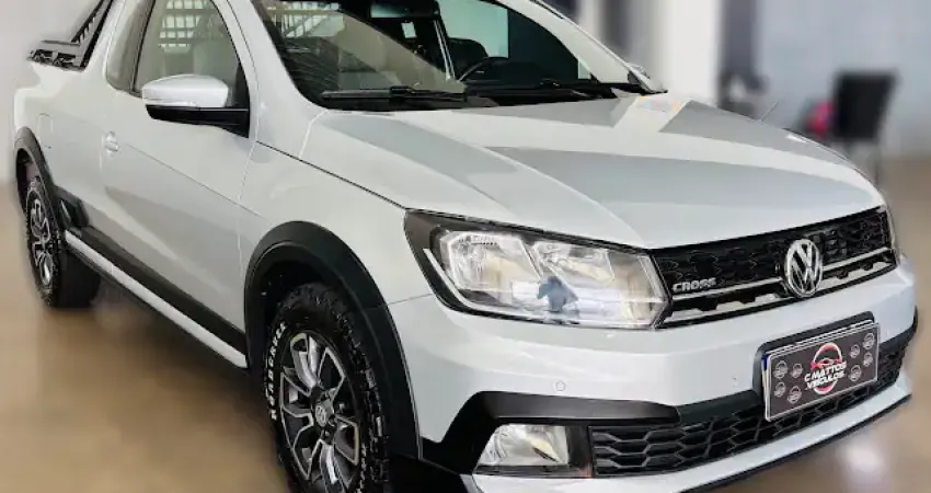 Saveiro Cross CE 1.6 MSI - Bancos em couro - Multimidia - Periciada - Revisada - Pneus novos