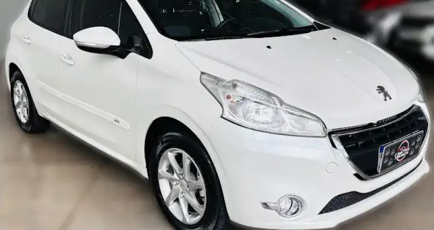 Peugeot 208 1.6 Active Pack - Raridade apenas 49889 km - Automatico - Branco perolizado - Pneus Mich