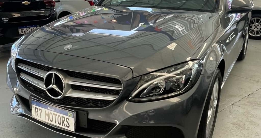 Mercedes-benz C 180 2017 1.6 cgi 16v turbo flex 4p automático
