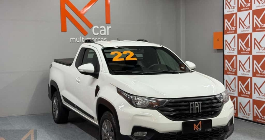Fiat Strada Freedom 1.3 Flex 8V  CS Plus  - Branca - 2021/2022