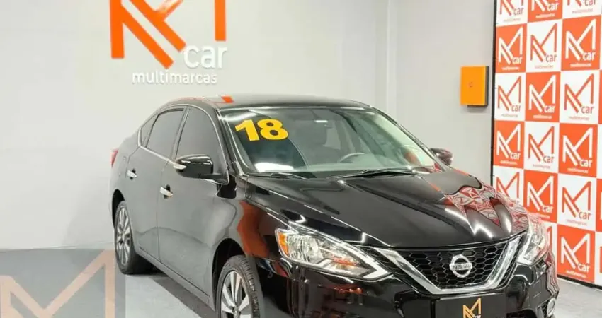 Nissan Sentra SV 2.0 FlexStart 16V Aut.  - Preta - 2017/2018