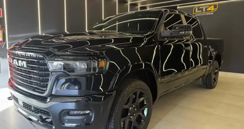 Ram 1500 2025 3.0 hurricane 6 biturbo gasolina laramie night edition cd 4x4 automático