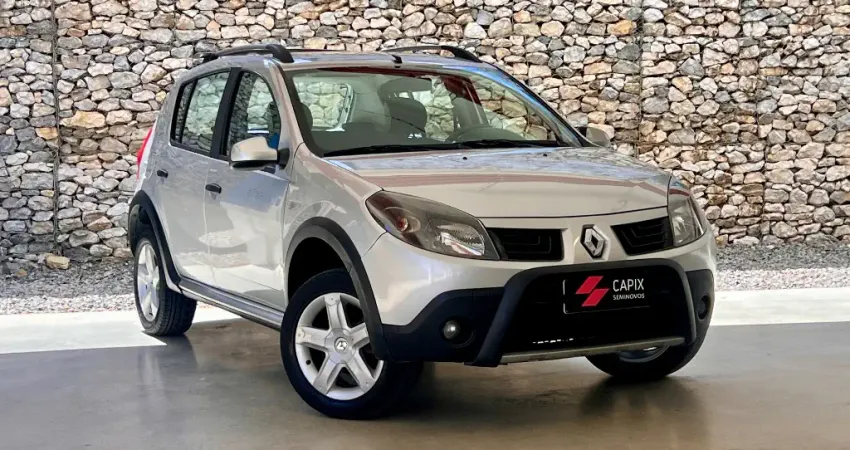 Sandero 1.6 flex 8v stepway 2010 completo!Impecável.Pericia aprovada.revisões em dia