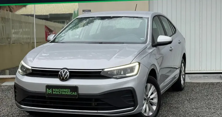 VW VIRTUS TSI 2024 AUTOMÁTICO COM BAIXA KM E PAINEL TFT DIGITAL