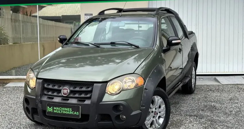 STRADA 2010 CABINE DUPLA 4 LUGARES 1.8 COM TETO SOLAR !! FINANCIO E TROCO
