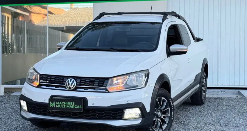 VW SAVEIRO CROSS CABINE DUPLA 2017 1.6 TOP (TROCO E FINANCIO)
