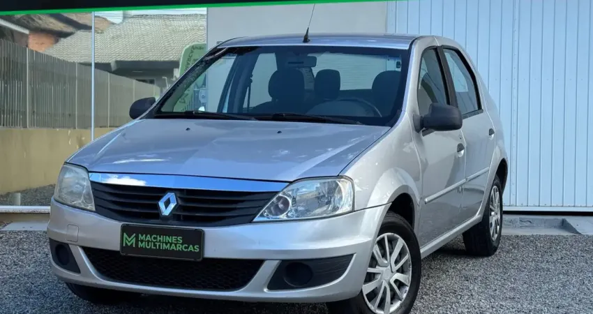 LOGAN 1.0 2012 COMPLETO (ACEITAMOS TROCAS E FINANCIAMOS!)