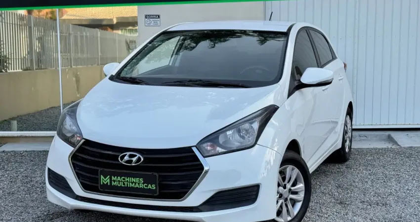 HYUNDAI HB20 1.0 COMFORT PLUS 2016 TOP + MULTIMIDIA (TROCO E FINANCIO)