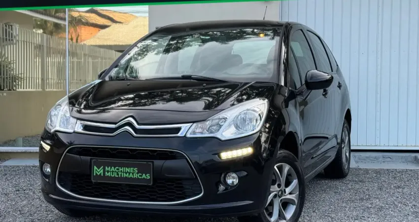 C3 TENDANCE 1.2 PURE TECH 2017 TOP + VIDRO ZENITH (TROCO E FINANCIO)