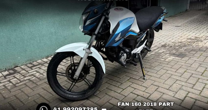 HONDA CG 160 FAN FLEX 2018
