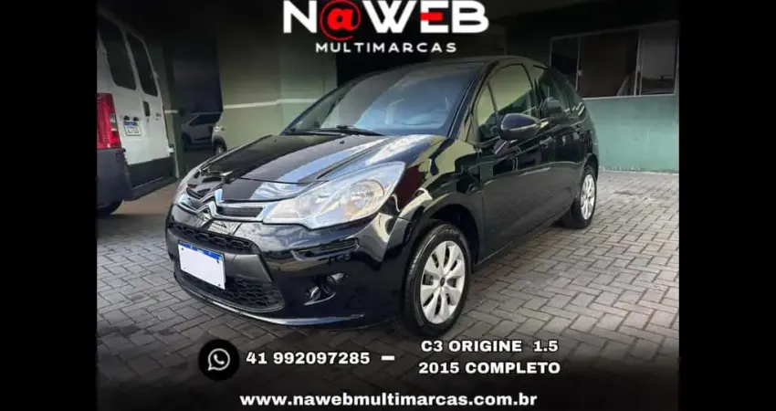 CITROEN C3 1.5 ORIGINE 8V FLEX 4P MANUAL 2015