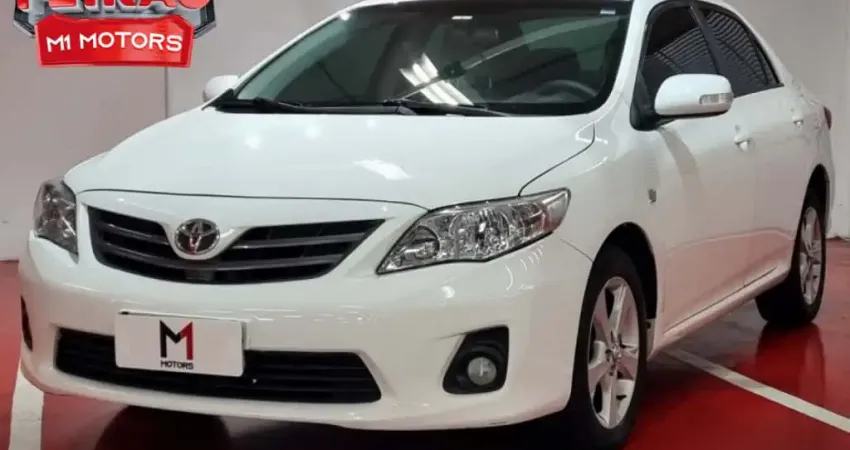 TOYOTA COROLLA XEI 2.0 FLEX AUTOMÁTICO - 2013 - BRANCO