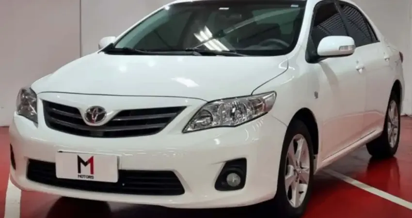 TOYOTA COROLLA XEI 2.0 FLEX AUTOMÁTICO - 2013 - BRANCO