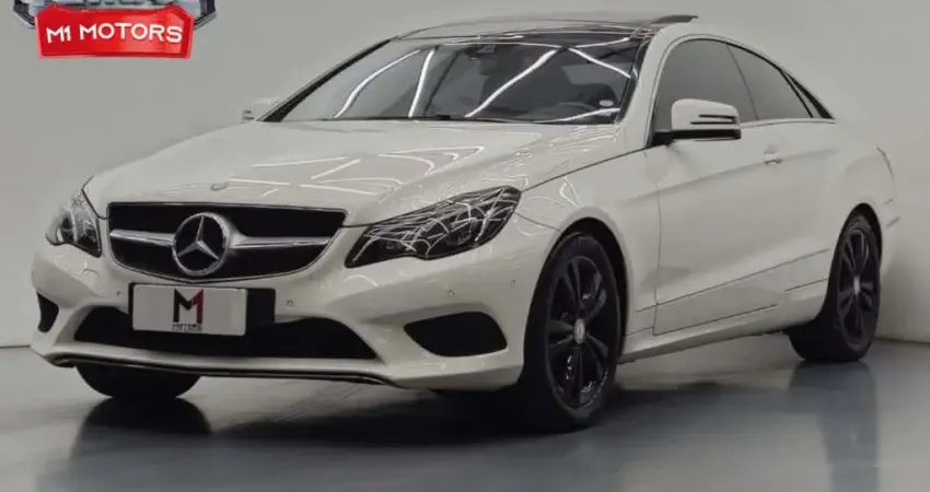 MERCEDES-BENZ E 250 COUPÉ 2.0 TURBO AUTOMÁTICO - 2014 - BRANCO