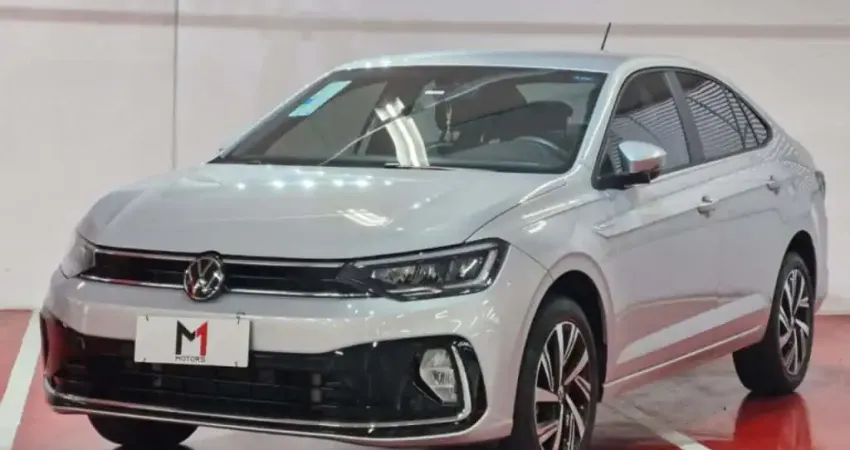 VOLKSWAGEN VIRTUS HIGHLINE 1.0 200 TSI AUTOMÁTICO - 2024 - PRATA