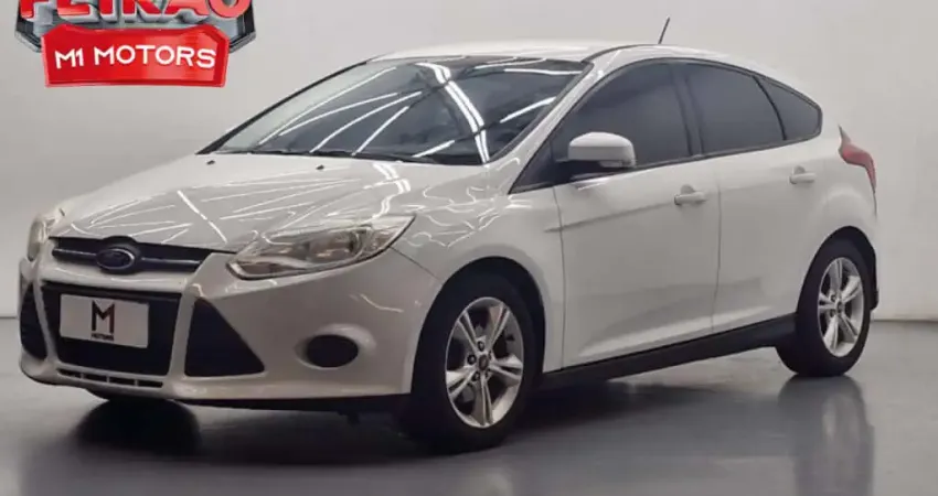 FORD FOCUS HATCH S 1.6 FLEX AUTOMATIZADO - 2014 - BRANCA