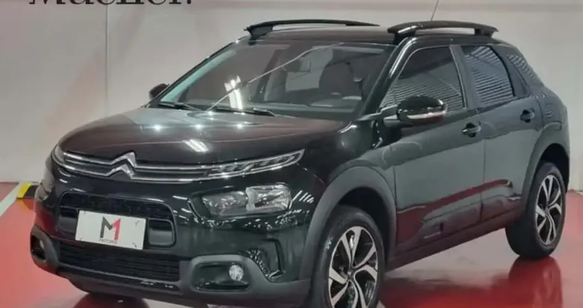 CITROËN C4 CACTUS SHINE 1.6 THP FLEX AUTOMÁTICO - 2019 - PRETO