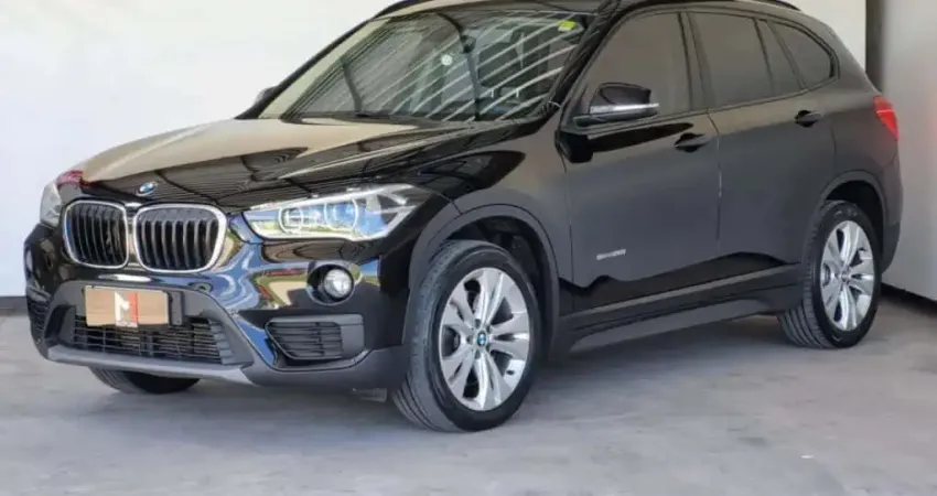 BMW X1 2.0 16V TURBO ACTIVEFLEX SDRIVE20I - 2018 - PRETA