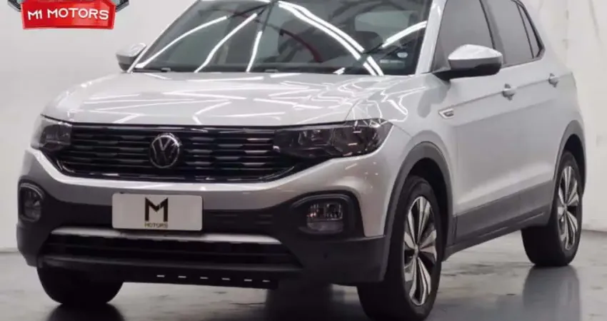 VOLKSWAGEN T-CROSS COMFORTLINE 1.0 200 TSI FLEX AUTOMÁTICO - 2022 - PRATA