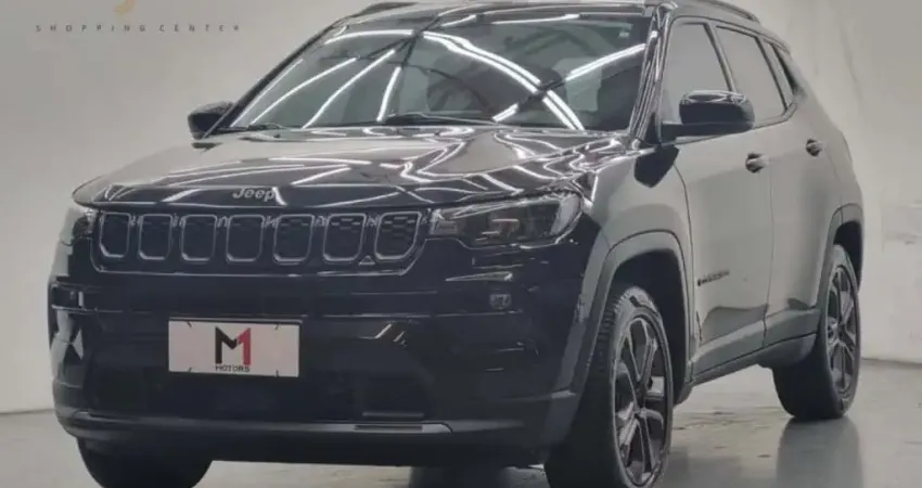 JEEP COMPASS LONGITUDE NIGHT EAGLE 1.3 T270 FLEX  AUTOMÁTICO - 2025 - PRETO