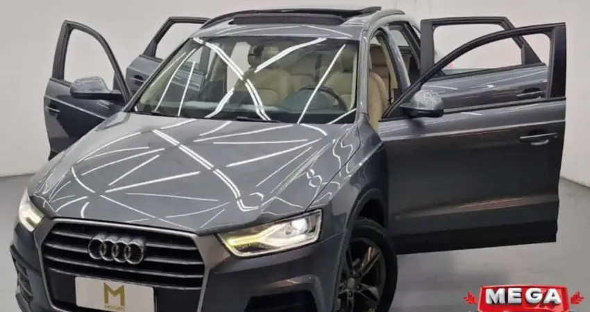 AUDI Q3 AMBITION 1.4 TFSI GASOLINA S-TRONIC - 2017 - CINZA