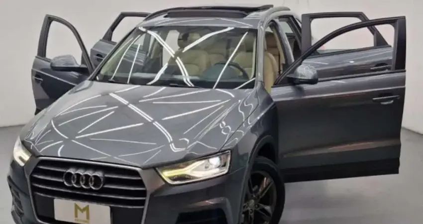 AUDI Q3 AMBITION 1.4 TFSI GASOLINA S-TRONIC - 2017 - CINZA