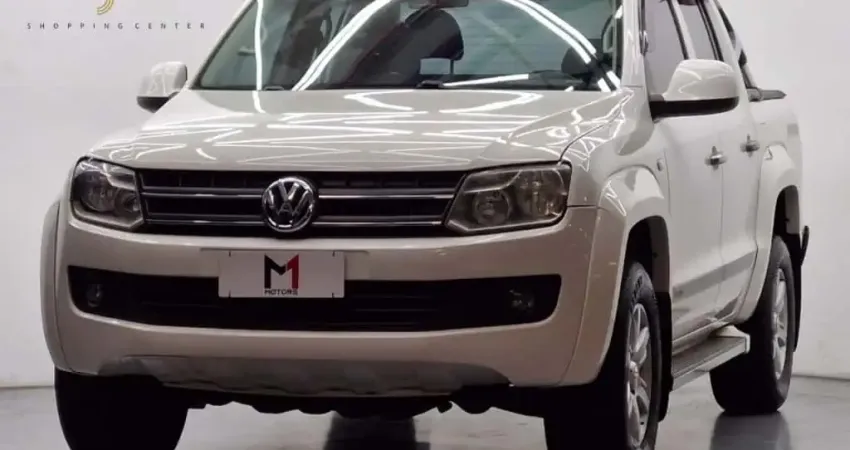 VOLKSWAGEN AMAROK TRENDLINE CD 2.0 4X4 TURBO DIESEL MANUAL - 2013 - BRANCO