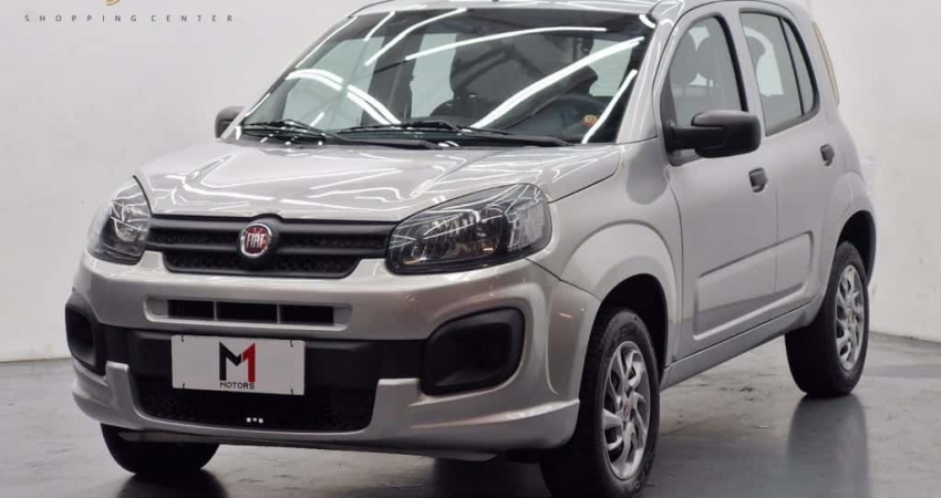 FIAT UNO ATTRACTIVE 1.0 FIRE FLEX MANUAL - 2021 - PRATA
