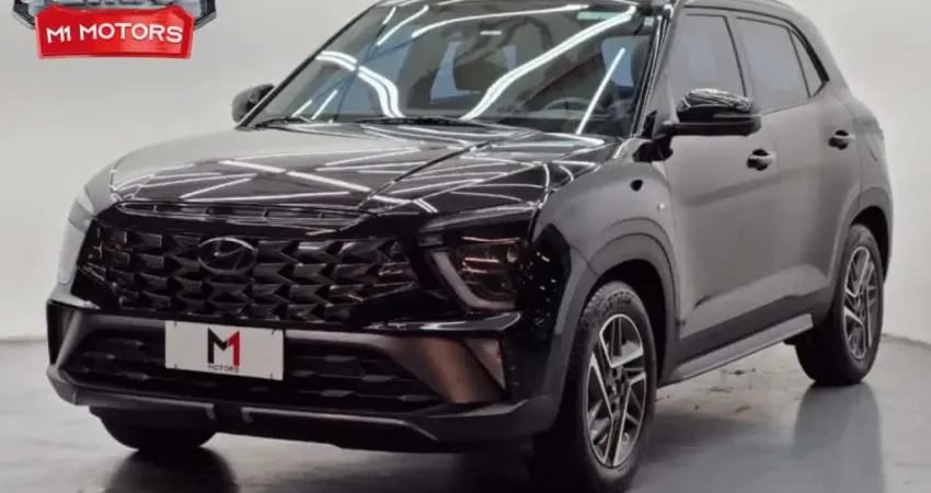 HYUNDAI CRETA NLINE 1.0 TURBO FLEX AUTOMÁTICO - 2023 - PRETO