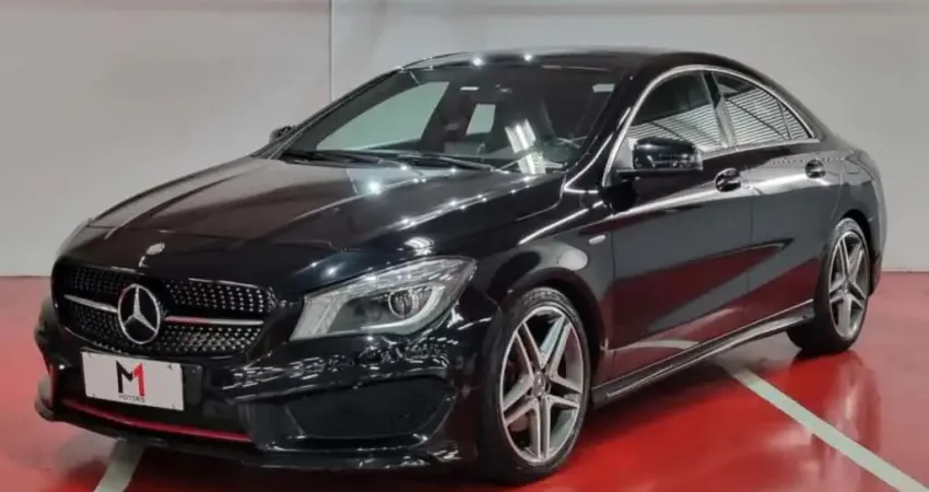 MERCEDES-BENZ CLA 250  SPORT 2.0 CGI 4MATIC 7G-DCT GASOLINA - 2015 -  PRETO