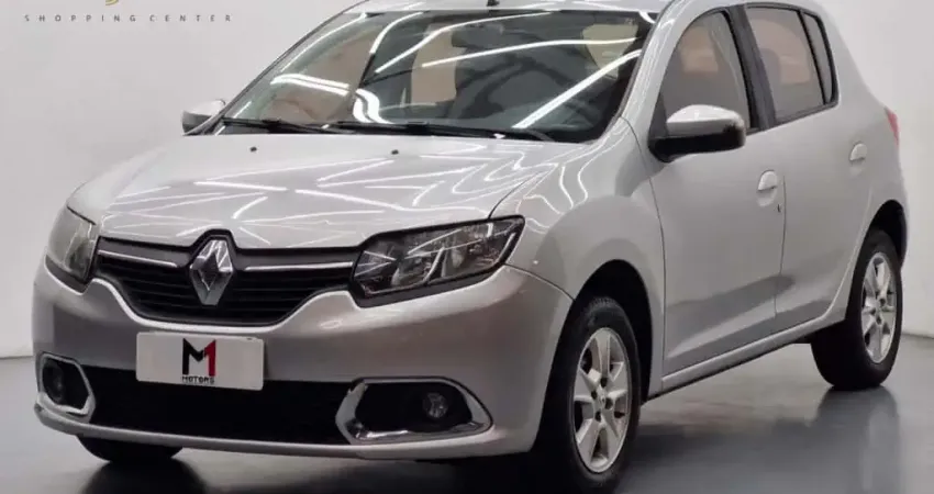 RENAULT SANDERO DYNAMIQUE 1.6 MANUAL - 2015 - PRATA